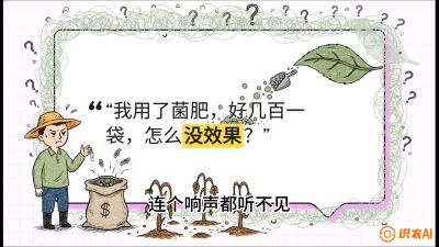 第4节（活化篇）： 土壤里的&ldquo;雇佣兵&rdquo;&mdash;&mdash;如何用菌剂以小博大，解决死棵难题，课程：《揭秘土壤的秘密：让土地帮你赚钱》#识农AI