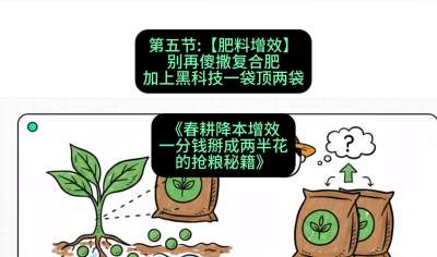 第五节：【肥料增效】别再傻撒复合肥，加上&ldquo;黑科技&rdquo;一袋顶两袋